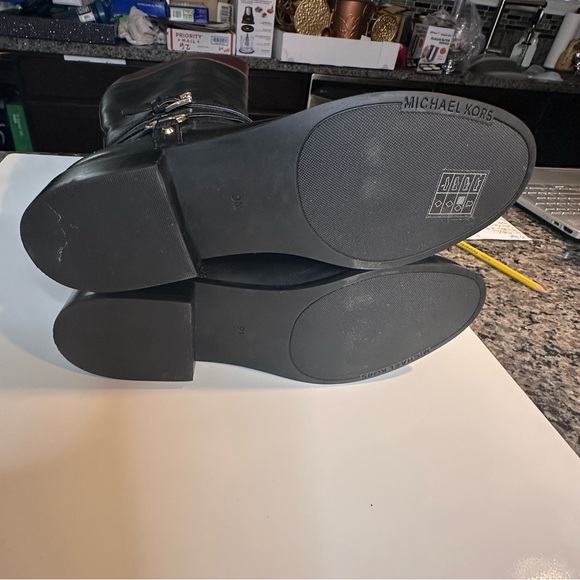 Michael Kors Leather Riding Boots 9 M NWOT - Picture 6 of 14